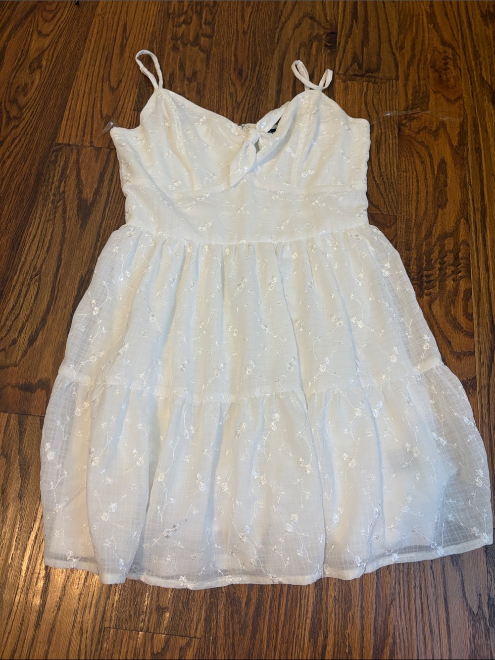 White Mini dress